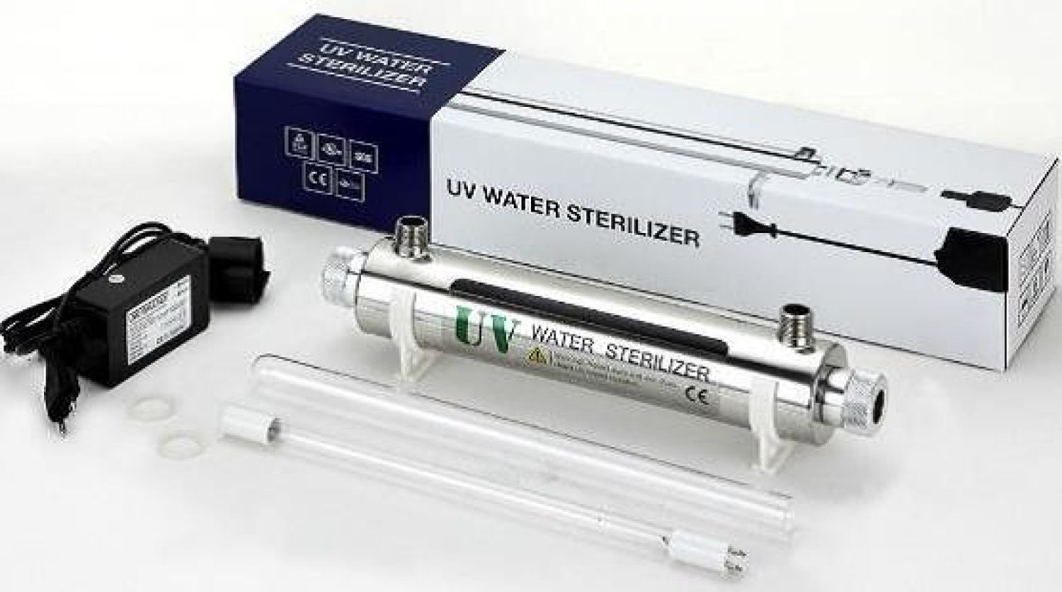 УФ стерилизатор STERILIZER  - UV6GPM - 1" (до 1,8 м3/ч), лампа PHILIPS