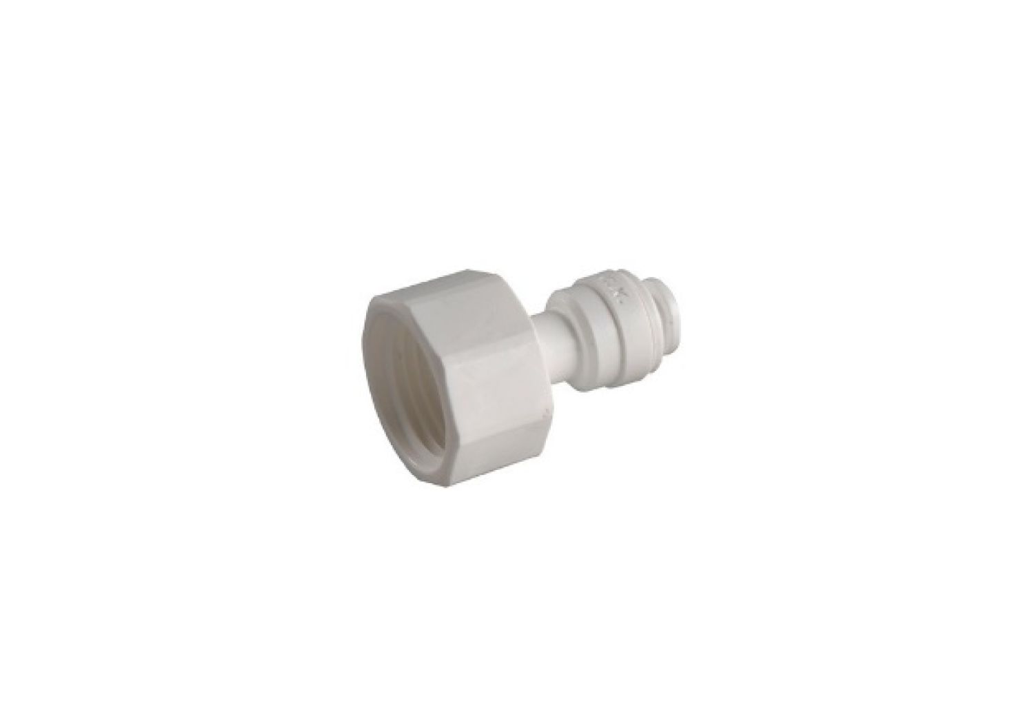 Фитинг прямой 1/4"-7/16" (трубка-резьба) Корея UNS конус  (A FAU 04 7/16 CW DMF)