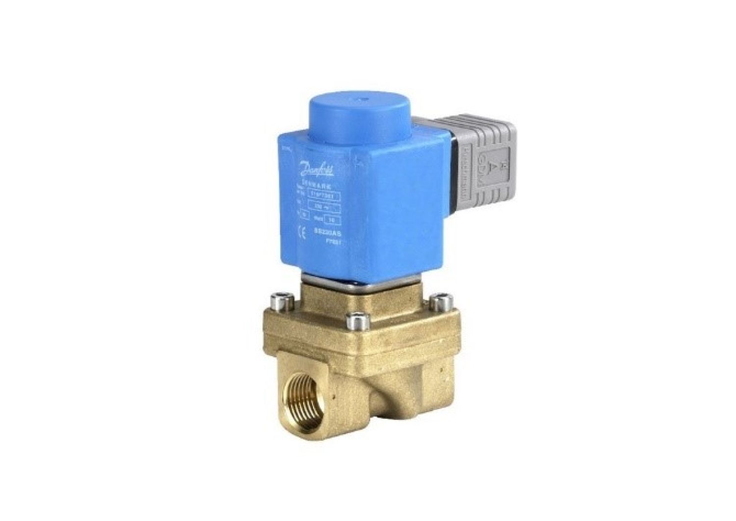 Электромагнитные клапана производители. Danfoss клапан электромагнитный соленоидный. Клапан соленоидный ev250b 3/4. Соленоидный клапан ev220b Danfoss. Клапан соленоидный Danfoss ev220b dn32 032u456831.