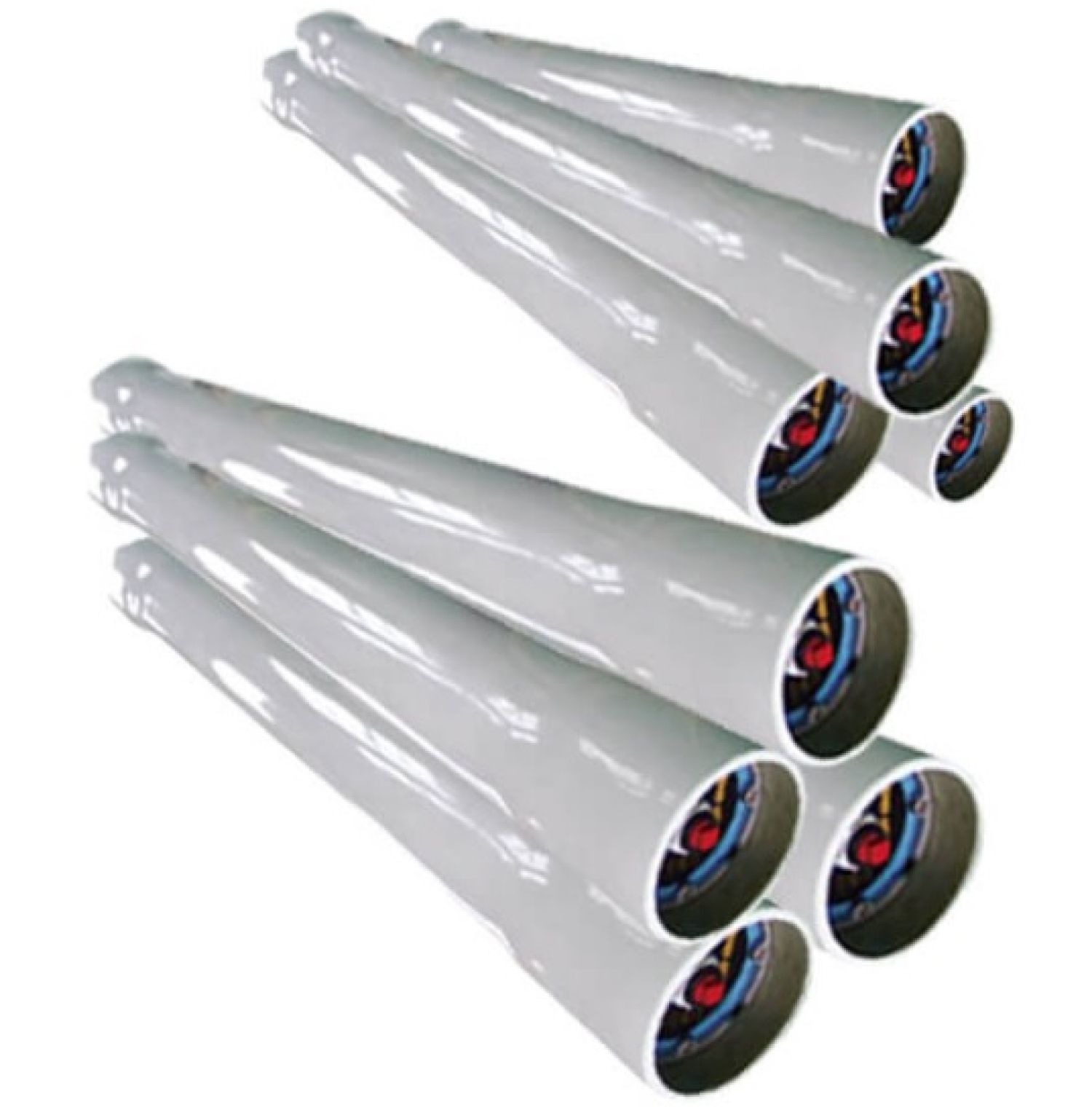 Корпус мембраны FRP Firstline SV80-300S-2W (300PSI SIDE PORT WHITE WITH SS316, 2 Elements)